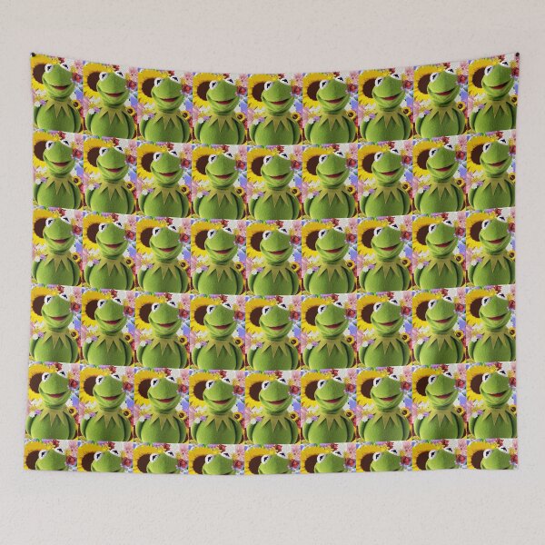 Item preview, Kermit the Frog Flowers designed and sold by SockSandwich.