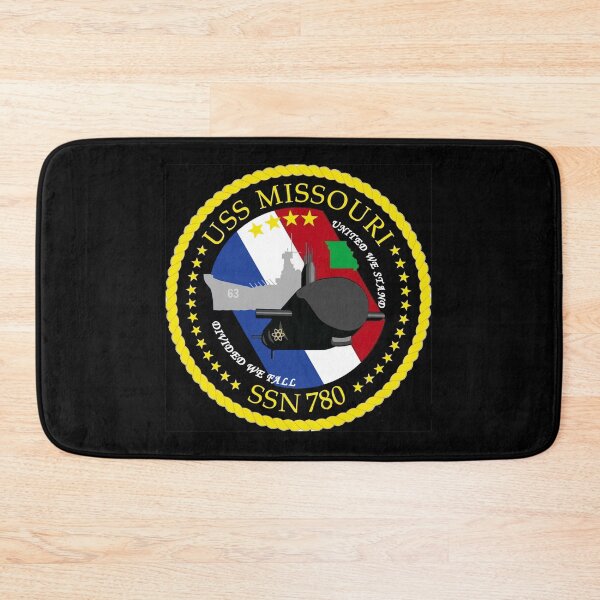 Item preview, SSN-780 USS Missouri Crest designed and sold by Nikki SpaceStuffPlus.