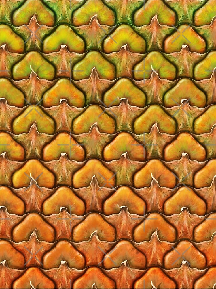 S/S 2015 - Fruits - Pineapple Texture by ikerpazstudio