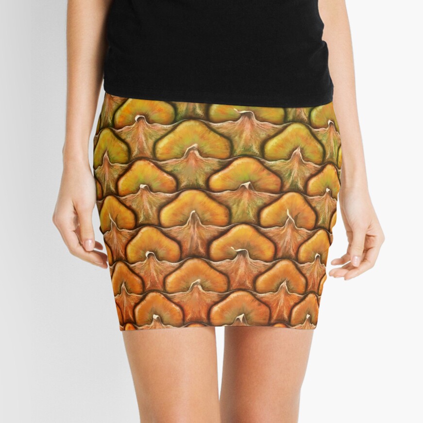 S/S 2015 - Fruits - Pineapple Texture Mini Skirt