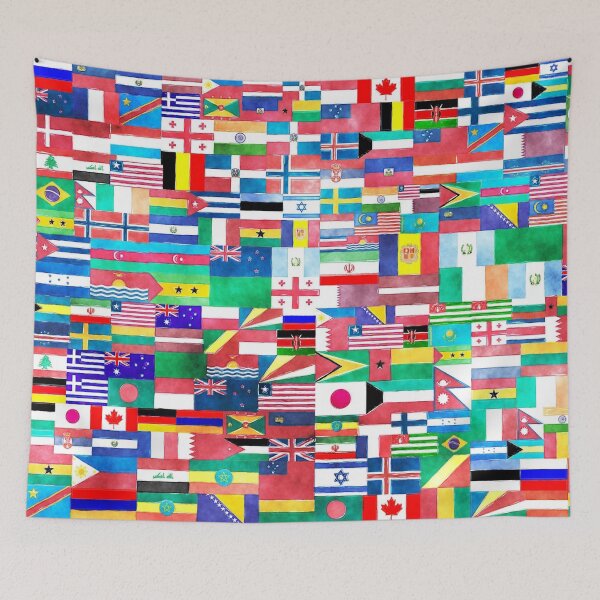 Item preview, World of Flags designed and sold by tpixx.