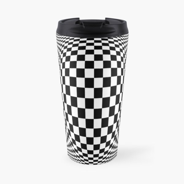 Optical Illusion - Visual Illusion Travel Coffee Mug
