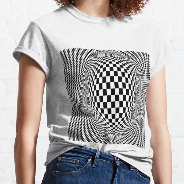 Optical Illusion - Visual Illusion Classic T-Shirt