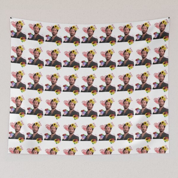 Item preview, Keanu Reeves Flowers designed and sold by SockSandwich.