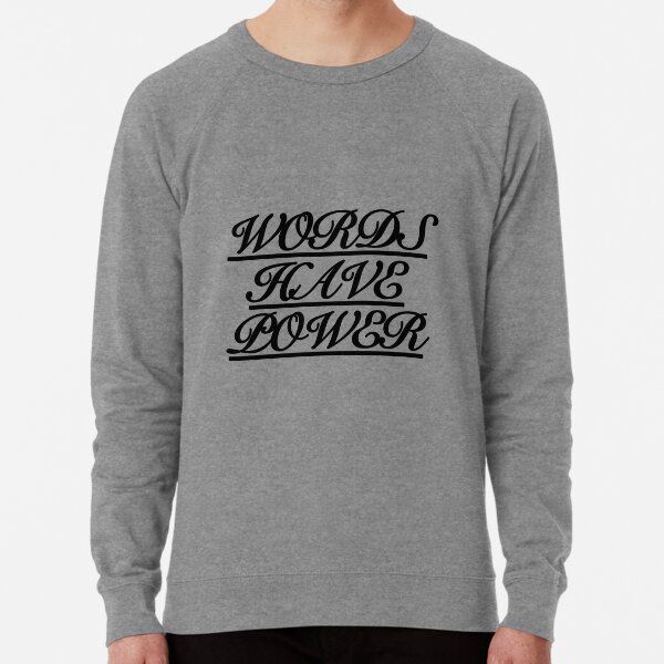 Item preview, Words Have Power! designed and sold by IBMClothing.