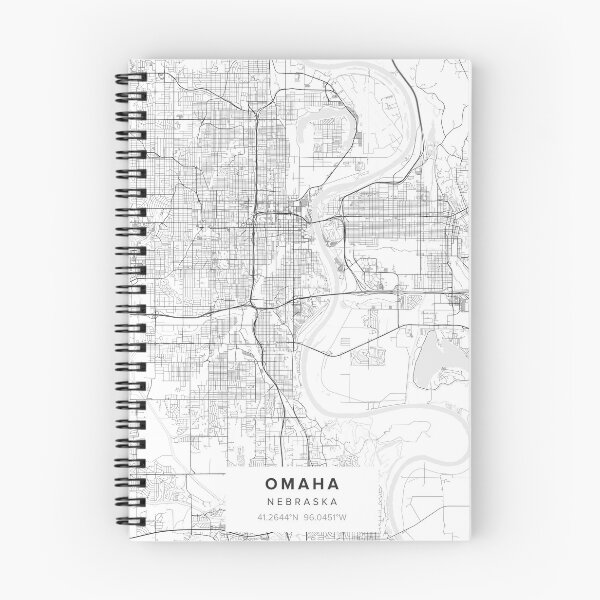 Item preview, Omaha Map designed and sold by Kara515.
