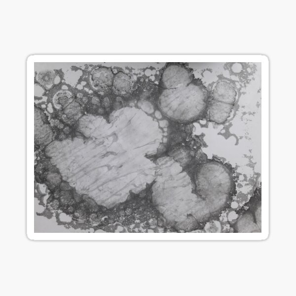 White Cellules - Art aléatoire Sticker