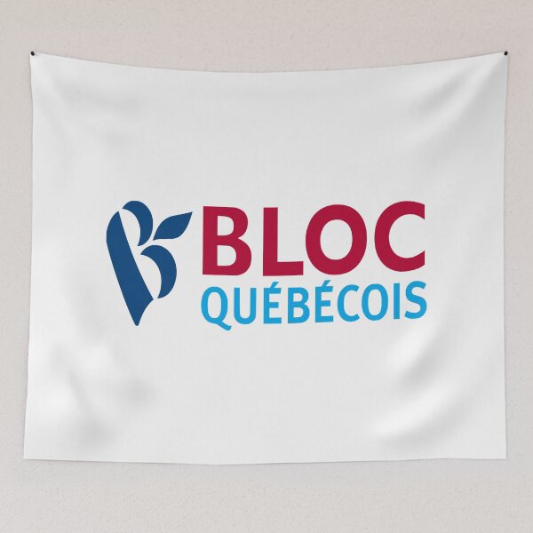 Item preview, Parti Bloc Québécois (PQ) Logo designed and sold by Nikki SpaceStuffPlus.