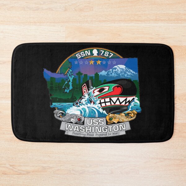 Item preview, SSN-787 USS Washington Crest designed and sold by Nikki SpaceStuffPlus.