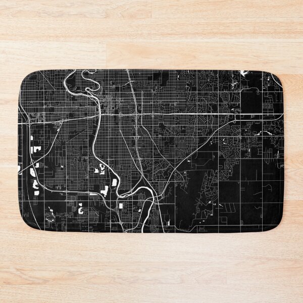 Item preview, Wichita Map designed and sold by Kara515.