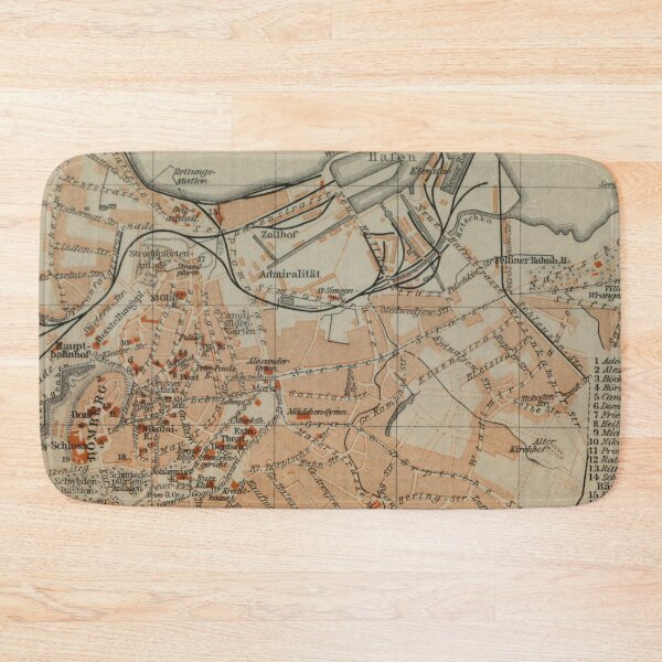 Item preview, Vintage Tallinn Estonia Map (1914) designed and sold by BravuraMedia.