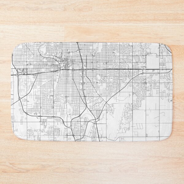 Item preview, Wichita Map designed and sold by Kara515.