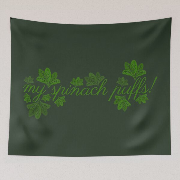 Item preview, My Spinach Puffs! designed and sold by heroics.
