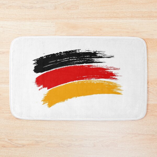 Item preview, DEUTSCHLAND PINSELSTRICHE. GERMANY BACK, RED, YELLOW PAINT BRUSHES designed and sold by SUBGIRL.