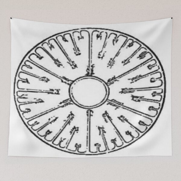 Item preview, Traverse section of sea anemone  designed and sold by ZoologyKat.