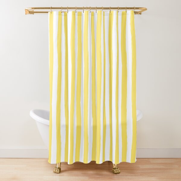 Item preview, Preppy Yellow and White Cabana Stripe designed and sold by CafePretzel.