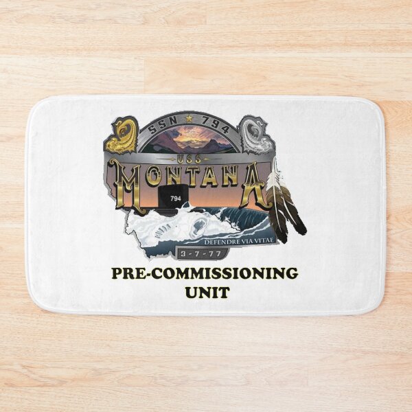 Item preview, PCU Montana (SSN-794) designed and sold by Nikki SpaceStuffPlus.