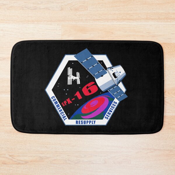 Item preview, CRS-16 Graphic Crew Patch designed and sold by Nikki SpaceStuffPlus.