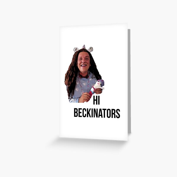 Lunatics Becky Greeting Card