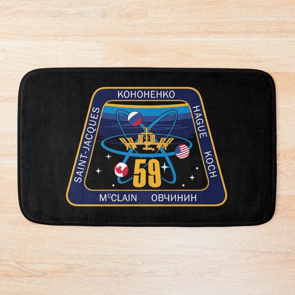 Item preview, Expedition 59 Actual Crew Patch designed and sold by Nikki SpaceStuffPlus.