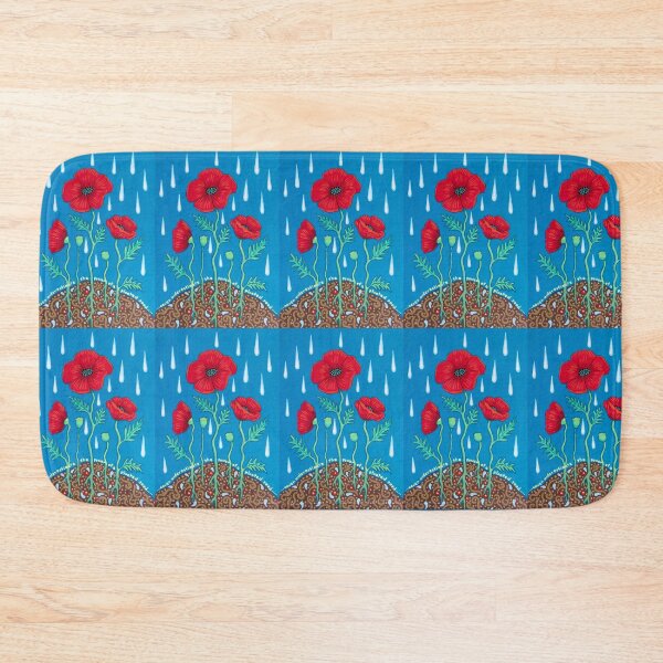 Item preview, Poppies in the rain designed and sold by Soozie Wray.