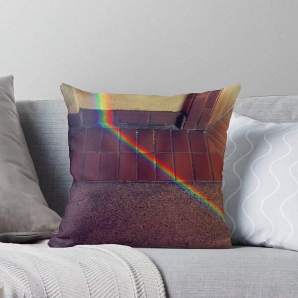 Item preview, Prism rainbow light over brick cement designed and sold by VelcroFathoms.