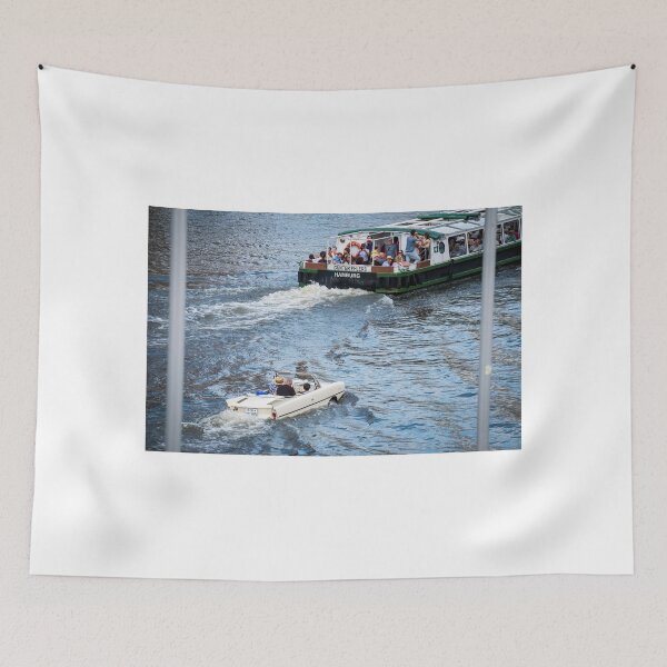 Item preview, Amphicar in the port of Hamburg designed and sold by Martin Langer.
