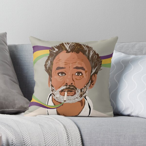 bill murray Throw Pillow