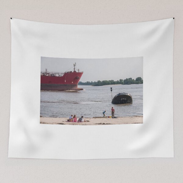 Item preview, Ship accident near Blankenese designed and sold by Martin Langer.