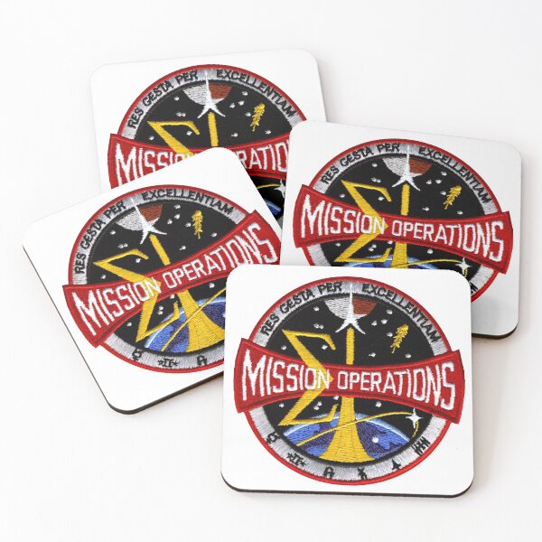 Item preview, Mission Control Center New Logo designed and sold by Nikki SpaceStuffPlus.