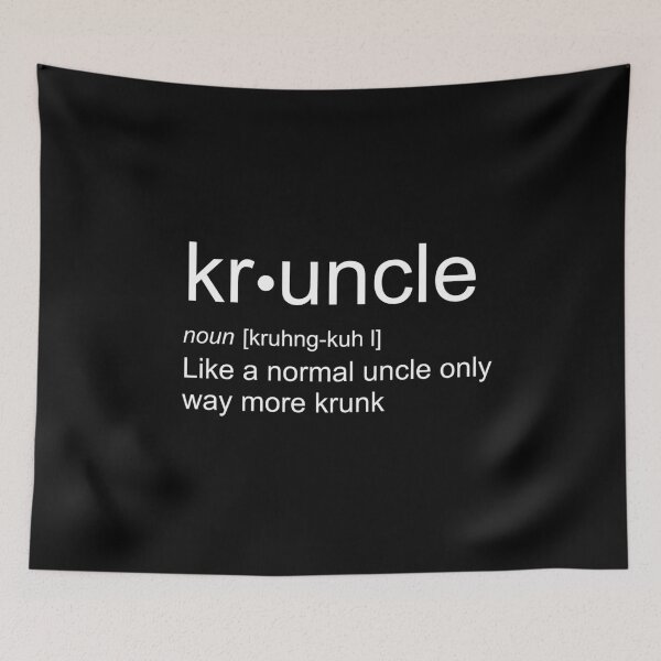Item preview, Kruncle Uncle Gift Idea Novelty Graphic Humor Sarcastic product designed and sold by NoveltyMerch.