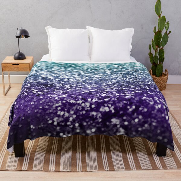 Item preview, Aqua Purple Ombre #2 (Photo of Glitter Only - Not Reflective) designed and sold by Anita's & Bella's Art.