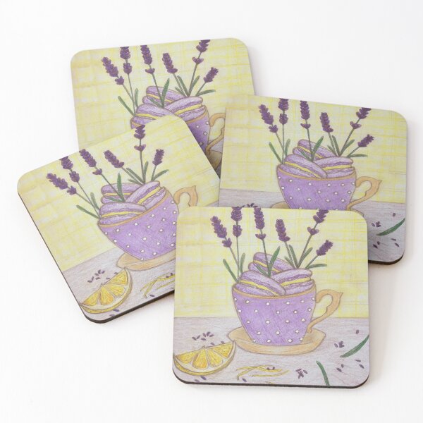 Item preview, Lavender and Lemon Macarons designed and sold by shipperfangirl.