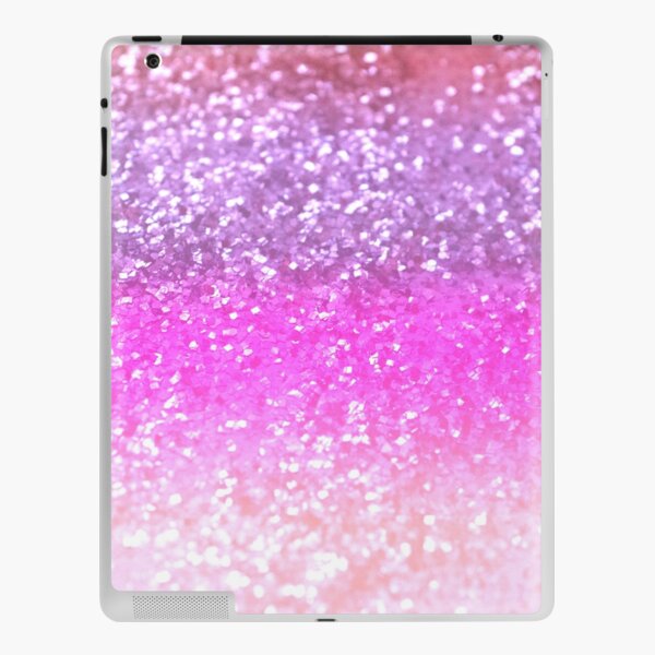 Unicorn Girls Glitter #1 (Faux Glitter) #shiny #decor #art #redbubble iPad Skin