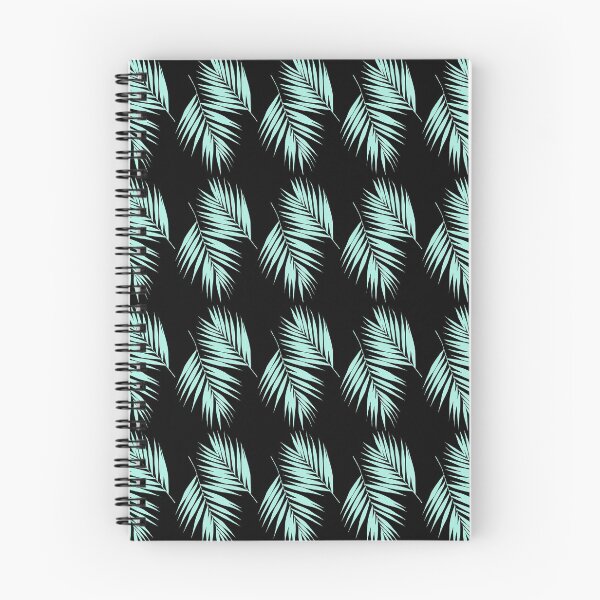 Item preview, Palm Leaves Pattern #2 #Mint #Black #decor #art designed and sold by Anita's & Bella's Art.