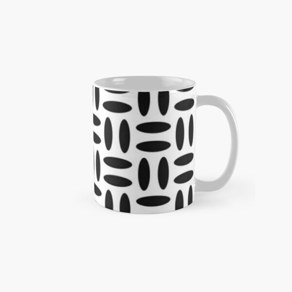 #Pattern, #design, #repeat, #textile, showy, abstract, peaky, tile Classic Mug