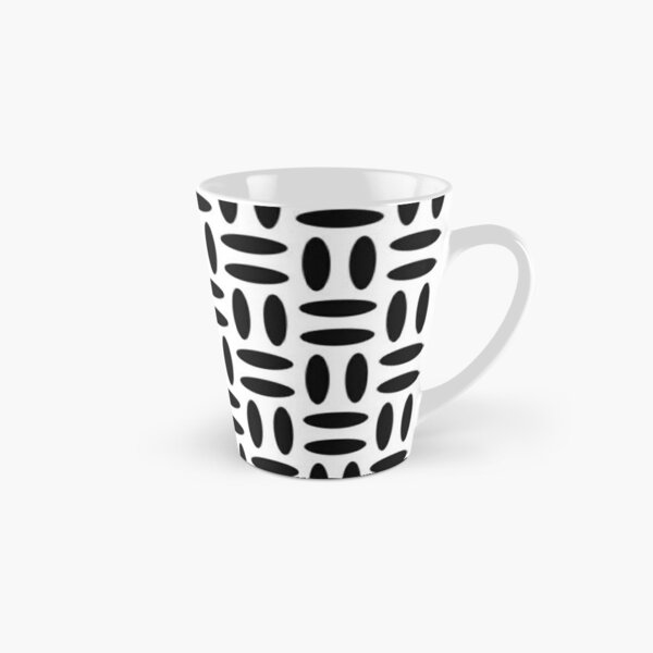 #Pattern, #design, #repeat, #textile, showy, abstract, peaky, tile Tall Mug