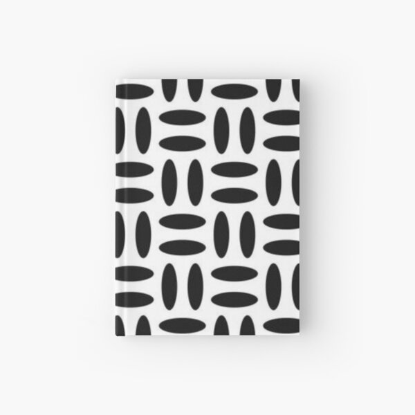 #Pattern, #design, #repeat, #textile, showy, abstract, peaky, tile Hardcover Journal