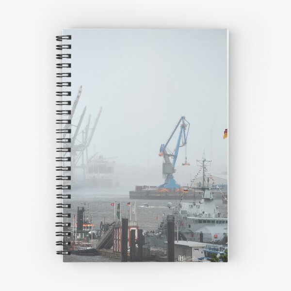 Item preview, Port of Hamburg in the rain designed and sold by Martin Langer.