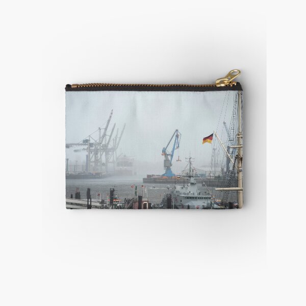 Item preview, Port of Hamburg in the rain designed and sold by Martin Langer.