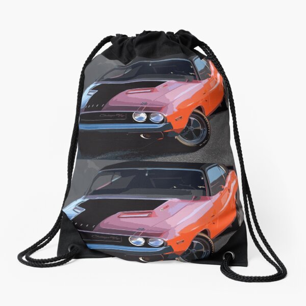 Dodge Challenger Drawstring Bag