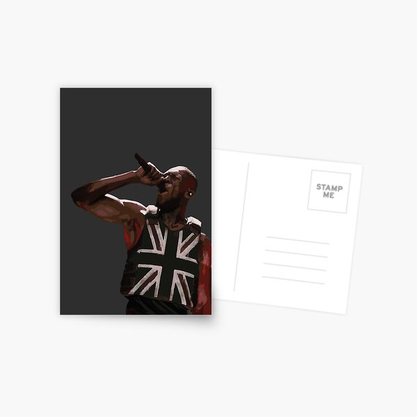 Stormzy Glastonbury Performance Postcard