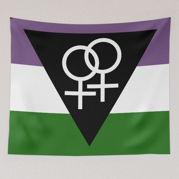 Item preview, Radical Feminist Flag 2 designed and sold by labryslesbian.