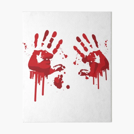 Halloween Bloody Hand online Blanket