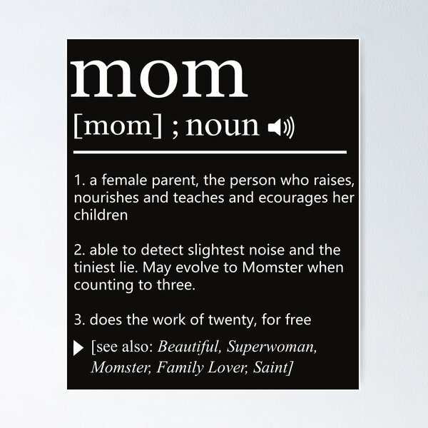 Artikel-Vorschau von Urban Dictionary Funny Mom Definition Mother's Day Gift for Mother, designt und verkauft von ELKaito.