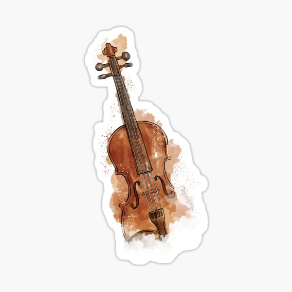 violin Sticker