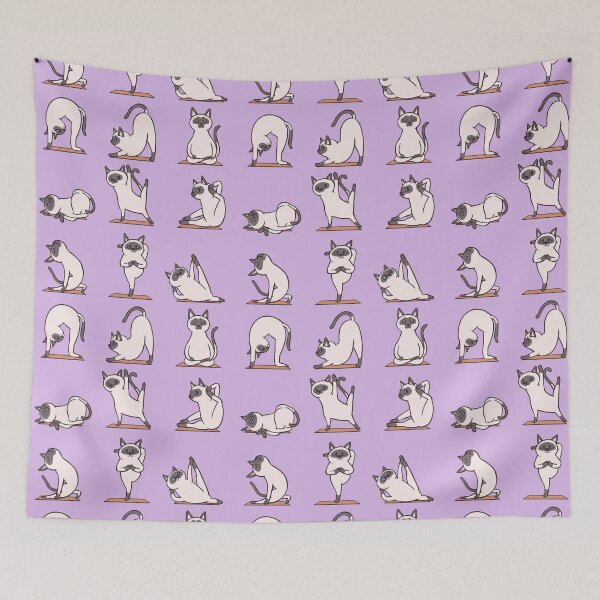 Item preview,  Siamese Cat Yoga designed and sold by Huebucket.