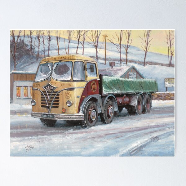 Item preview, Foden S20 at the Jungle cafe designed and sold by Mike Jeffries Transport Artist.