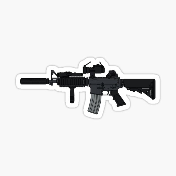 MK18 Mod 0 NT4 Suppressor Sticker