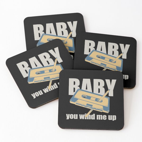 Item preview, Baby You Wind Me Up Vintage Cassette Tape Being Wound By Pen product designed and sold by NoveltyMerch.